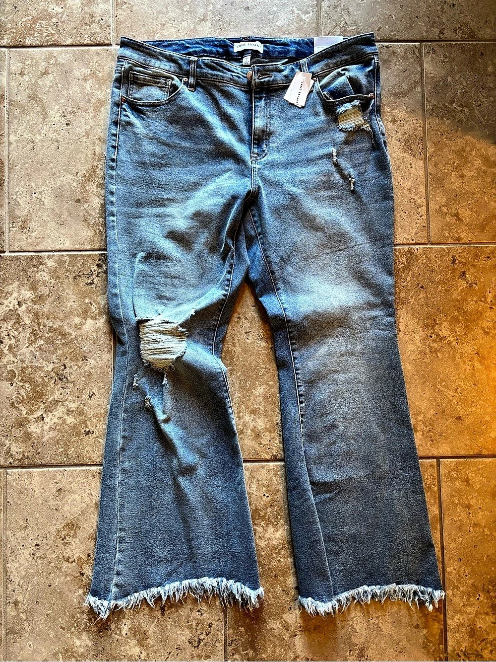 Lane Bryant Signature Fit Flare Jean Blue Size 18